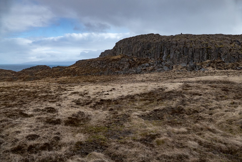 April 19, 2017 - Along the western shore of Hrtafjrur.