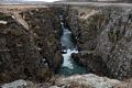 April 19, 2017 - Kolufljfur gorge, Iceland.