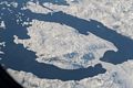 April 22, 2017 - Flying over Greenland.