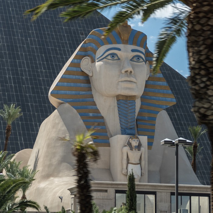 Drive down Las Vegas Boulevard berore leaving town.<br />Aug. 8, 2017 - Las Vegas, Nevada.