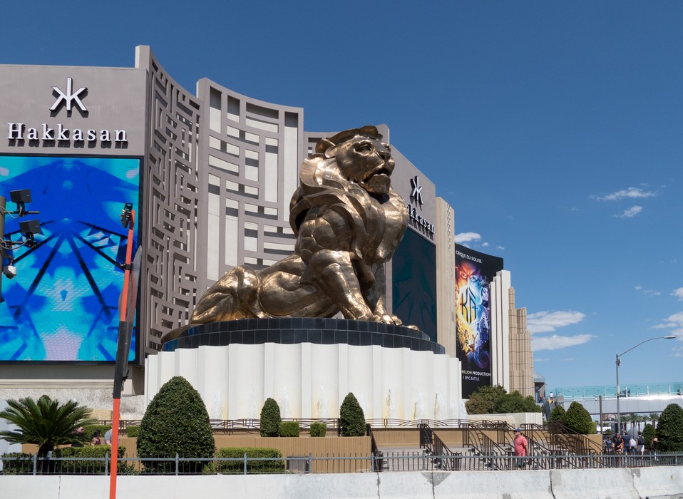 Drive down Las Vegas Boulevard berore leaving town.<br />Aug. 8, 2017 - Las Vegas, Nevada.