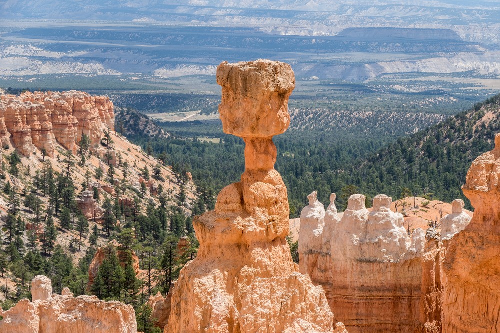 Thor's Hammer.<br />On the Navajo Loop Trail.<br />Aug. 9, 2017 - Bryce Canyon National Park, Utah.