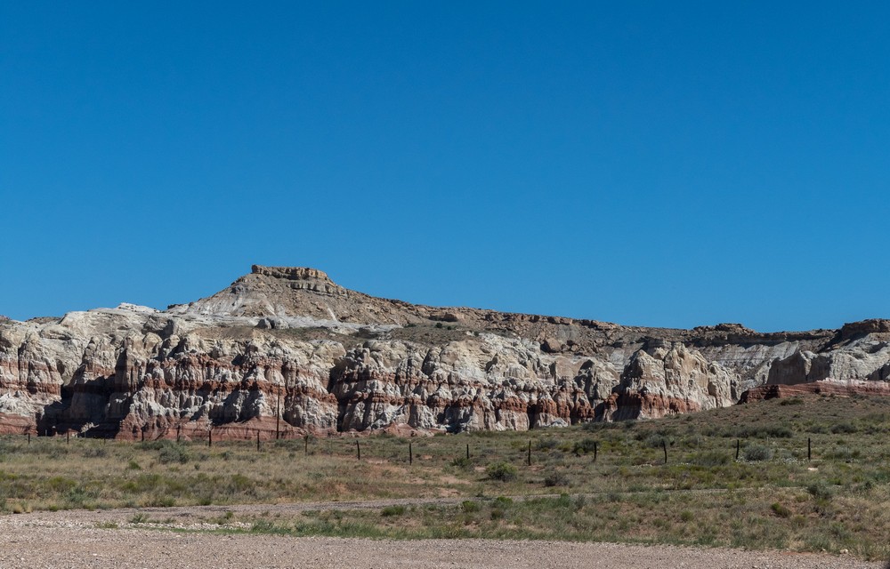 Scenery along the way.<br />Aug. 10, 2017 - Along US-89 between Bryce and Page, Utah.