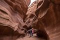 Matthew, Holly, Miranda, Joyce, and Khalid.<br />Aug. 11, 2017 - Owl slot canyon near Page Arizona.