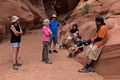 Holly, Joyce, Carl, Miranda, Matthew, and Khalid answering all questions.<br />Aug. 11, 2017 - Owl slot canyon near Page Arizona.
