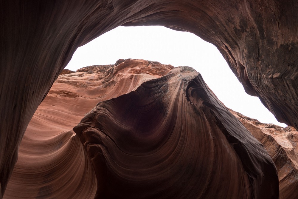 Aug. 11, 2017 - Rattlesnake slot canyon near Page Arizona.