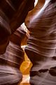 Aug. 11, 2017 - Upper Antelope slot canyon near Page Arizona.