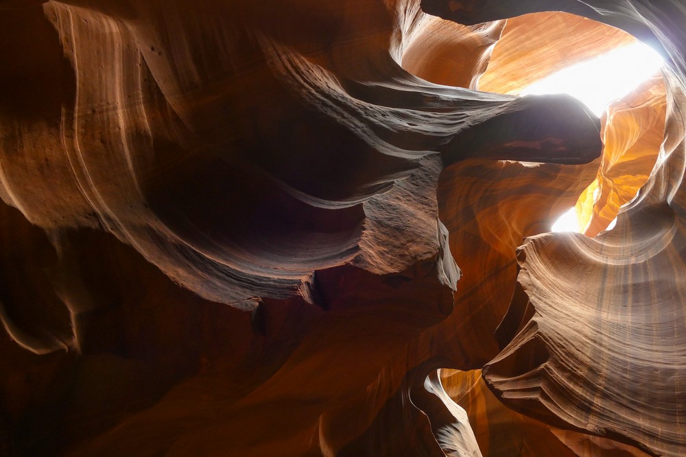 Aug. 11, 2017 - Upper Antelope slot canyon near Page Arizona.