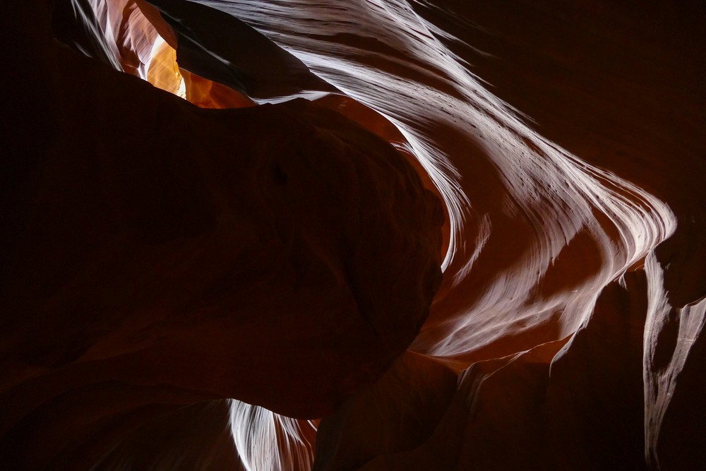 Aug. 11, 2017 - Upper Antelope slot canyon near Page Arizona.