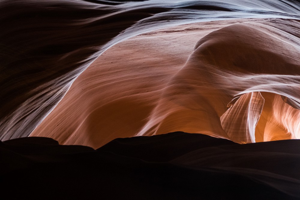 Aug. 11, 2017 - Upper Antelope slot canyon near Page Arizona.