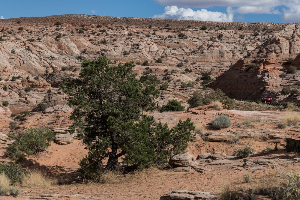 View from vista point.<br />Aug. 11, 2017 - Along US-89 South of Page, Arizona.
