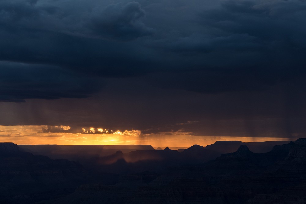 View from Lipan Point Overlook.<br />Aug. 11, 2017 - Grand Canyon National Park, Arizona.