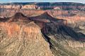 North Rim at the top.<br />Helicopter tour of the Grand Canyon.<br />Aug. 12, 2017 - Grand Canyon National Park, Arizona.