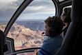 Matthew and Holly.<br />Helicopter tour of the Grand Canyon.<br />Aug. 12, 2017 - Grand Canyon National Park, Arizona.