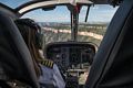 Our pilot and helicopter's intrument panel.<br />Helicopter tour of the Grand Canyon.<br />Aug. 12, 2017 - Grand Canyon National Park, Arizona.