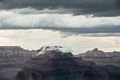 View from Yavapai Geological Museum of an approaching thunderstorm.<br />Aug. 12, 2017 - Grand Canyon National Park, Arizona.