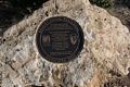 Bright Angel Trailhead marker.<br />Aug. 13, 2017 - Grand Canyon National Park, Arizona.