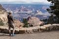 Joyce along Rim Trail.<br />Aug. 13, 2017 - Grand Canyon National Park, Arizona.