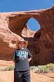 Matthew.<br />On tour with Navajo Spirit Tours.<br />Aug. 14, 2017 - Monument Valley Navajo Tribal Park, Arizona.