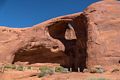 At Sun's Eye.<br />On tour with Navajo Spirit Tours.<br />Aug. 14, 2017 - Monument Valley Navajo Tribal Park, Arizona.