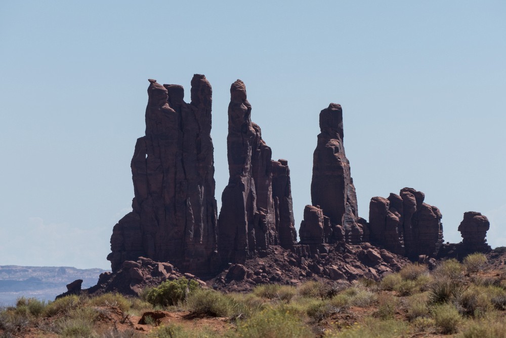 On tour with Navajo Spirit Tours.<br />Aug. 14, 2017 - Monument Valley Navajo Tribal Park, Arizona.