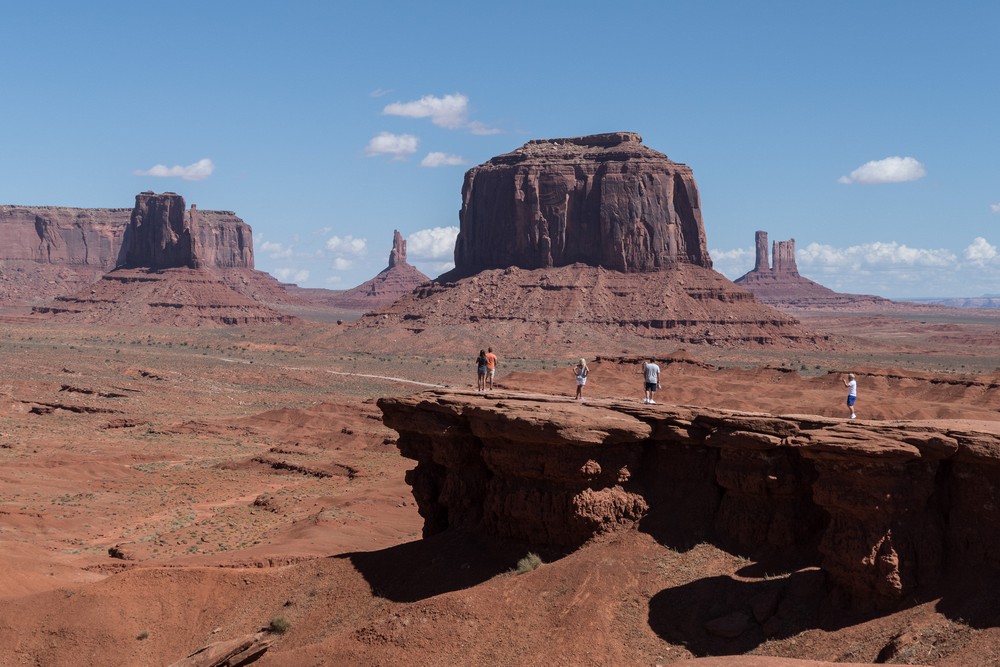 On tour with Navajo Spirit Tours.<br />Aug. 14, 2017 - Monument Valley Navajo Tribal Park, Arizona.