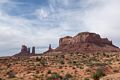 Leaving Monument Valley to the North.<br />Aug. 15, 2017 - Monument Valley Navajo Tribal Park, Utah.