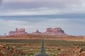 Leaving Monument Valley to the North.<br />Aug. 15, 2017 - Monument Valley Navajo Tribal Park, Utah.