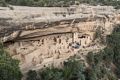 Cliff Palace as seen from overlook.<br />Aug. 15, 2017 - Mesa Verde National Park, Colorado.