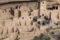 Cliff Palace as seen from overlook.<br />Aug. 15, 2017 - Mesa Verde National Park, Colorado.