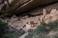 The evening tour of Cliff Palace.<br />Aug. 15, 2017 - Mesa Verde National Park, Colorado.