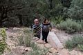 Carl and Miranda.<br />The evening tour of Cliff Palace.<br />Aug. 15, 2017 - Mesa Verde National Park, Colorado.