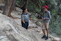 Miranda and French friend.<br />The evening tour of Cliff Palace.<br />Aug. 15, 2017 - Mesa Verde National Park, Colorado.