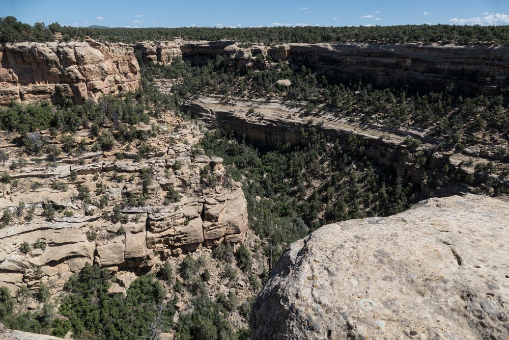 Sun Point View.<br />Aug. 16, 2017 - Mesa Verde National Park, Colorado.