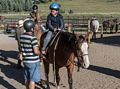 Carl and Matthew.<br />Aug. 17, 2017 - Rapp Corral, Durango, Colorado.