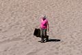 It's time for Joyce to struggle back up.<br />Aug. 18, 2017 - Great Sand Dunes National Park, Colorado.