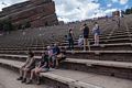 Miranda, Holly, Joyce, Carl, and Matthew.<br />Red Rocks Amphitheatre.<br />Aug. 19, 2017 - Morrison, Colorado.
