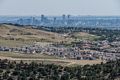 Denver as seen from the Red Rocks Amphitheatre.<br />Aug. 19, 2017 - Morrison, Colorado.