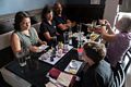 Miranda, Holly, Carl, Matthew, and Joyce.<br />At Hana Matsuri Sushi Restaurant.<br />Aug. 19, 2017 - Lakewood, Colorado.