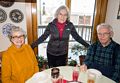 Marilyn, Joyce, and Mel.<br />Jan. 3, 2018 - At home in Merrimac, Massachusetts.