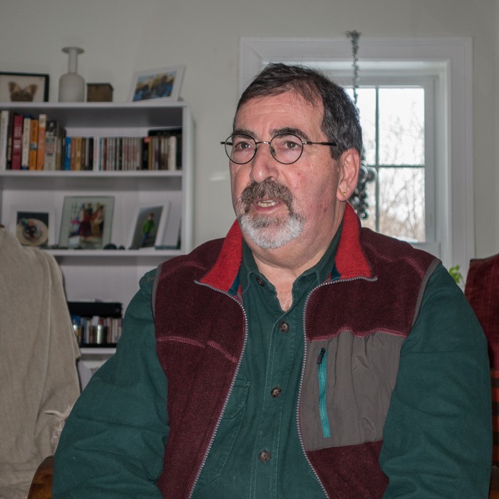 Paul.<br />Jan. 6, 2018 - At Paul and Dominique's in Newbury, Massachusetts.