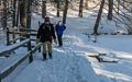 Nancy and Joyce.<br />Jan. 18, 2018 - Maudslay State Park, Newburyport, Massachusetts.