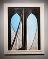 Brooklyn Bridge, 1949.<br />Georgia O'Keeffe exhibit.<br />Jan. 26, 2018 - PEM, Salem, Massachusetts.