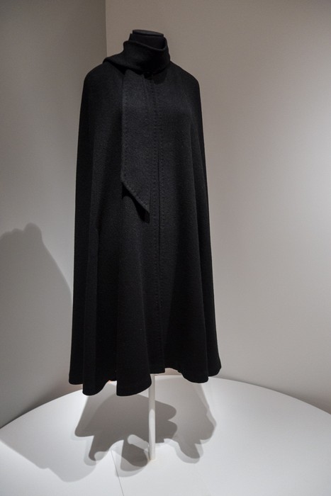 Zo de Salle designed cape.<br />Georgia O'Keeffe exhibit.<br />Jan. 26, 2018 - PEM, Salem, Massachusetts.