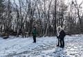 Paul, Dominique, and Joyce.<br />Powwow River Conservation Area.<br />Jan. 27, 2018 - Amesbury, Massachusetts.