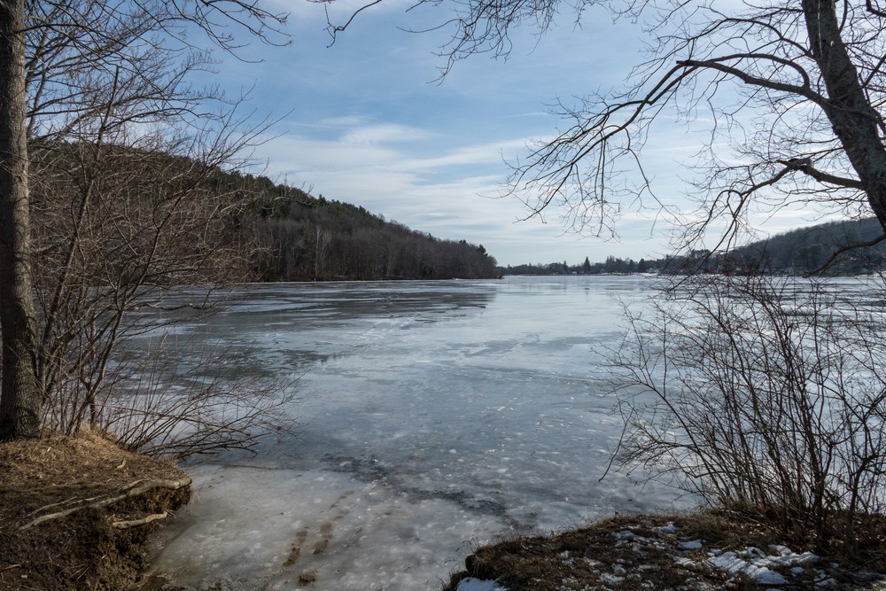 Powwow River Conservation Area.<br />Jan. 27, 2018 - Amesbury, Massachusetts.