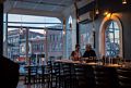 At Otis Restaurant courtesy of Norma and Paul's gift certificate.<br />Feb. 13, 2018 - Exeter, New Hampshire.
