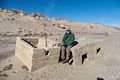 Paul at the remnants of Camp Sea Haven (1947-1988).<br />A six mile hike with Joyce and Paul.<br />Feb. 17, 2018 - Parker River National Wildlife Refuge, Plum Island, Massachusetts.
