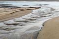 Exit channel of tidal pool.<br />March 1, 2018 - Sandy Point State Reservation, Plum Island, Massachusetts.