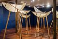 Andrea Thompson: 'Unlikely Vessels'.<br />Looking at art with Paul and Dominique.<br />March 9, 2018 - SoWa district, Boston, Massachusetts.